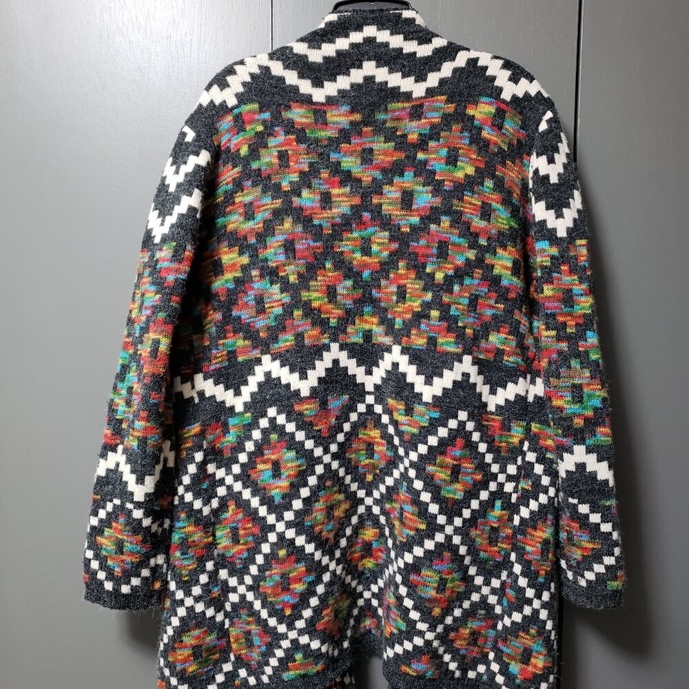 Parkhurst Multicolour Boho Waterfall Cardigan - Picture 2 of 6